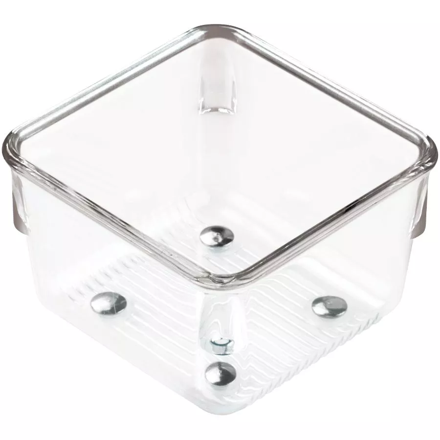 Linus Drawer Organizer - Clear, 3" x 3" x 2"