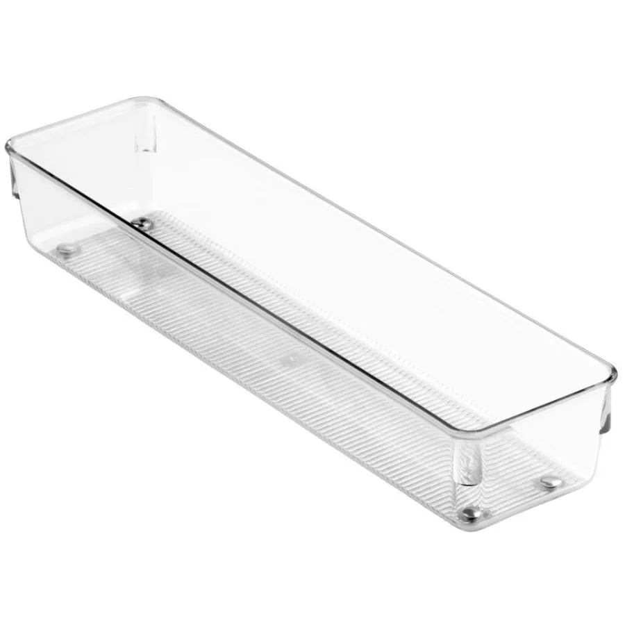 Linus Drawer Organizer - Clear, 3" x 12" x 2"