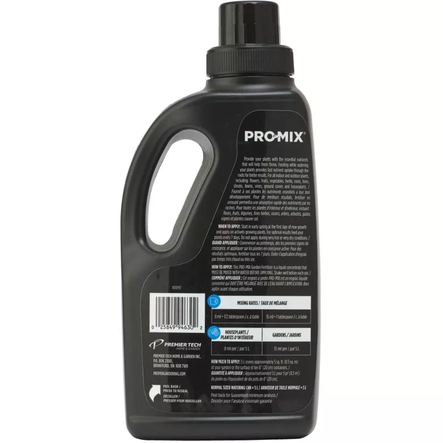 Pro-mix 1L 12-6-6 Liquid Multi Purpose Fertilizer