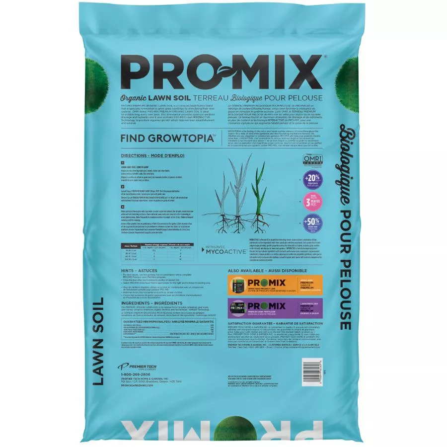 Pro-mix Lawn Soil - 28.3 L