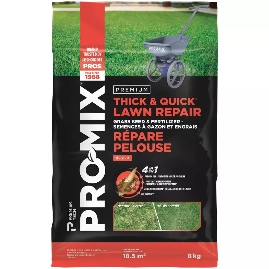 Pro-mix Premium Thick & Quick Lawn Repair - 8 kg