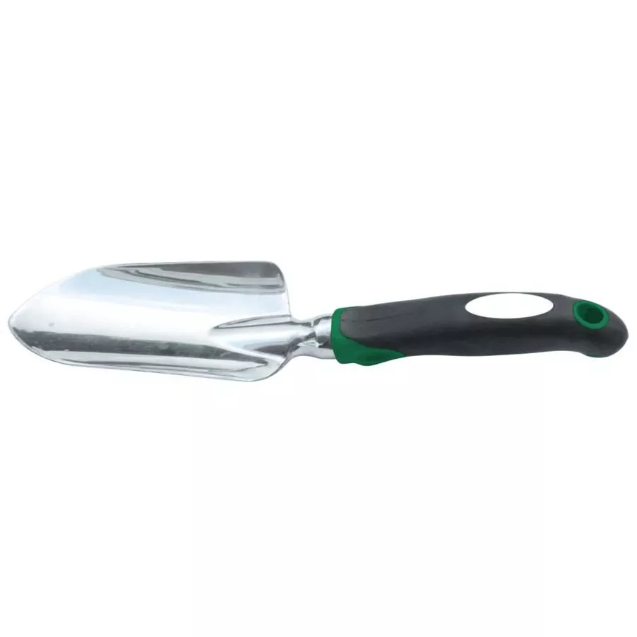 Aluminum Hand Trowel, with Soft Grip Handle