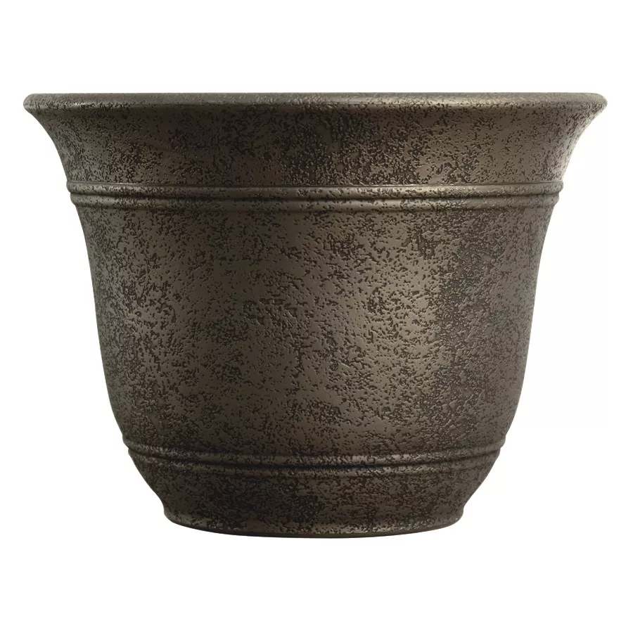 Listo 13" Nordic Bronze Sierra Planter