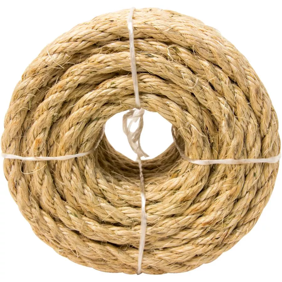 3/8" x 50' Sisal Twisted Rope