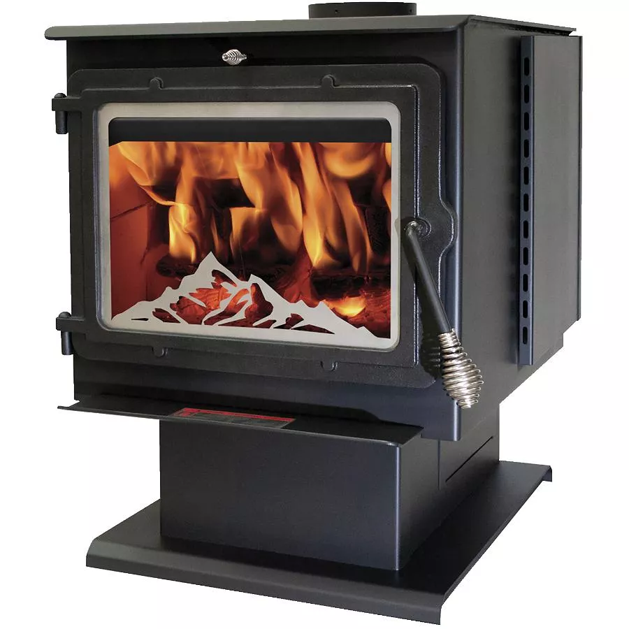 Englander EPA 2000 sq. ft. Wood Stove - Scenic Door Insert - Miller's Home  Hardware Building Centre