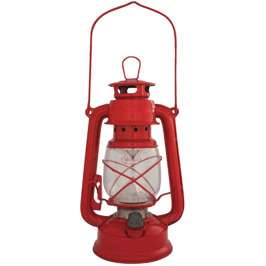 LED Hurricane Lantern, less 2 D Batteries
