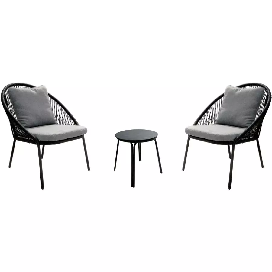 Bali Chat Set - with Cushions, 3 Piece