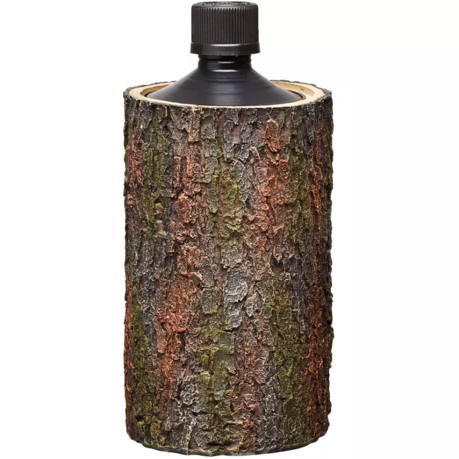 Decorative Table Top Citronella Torch - Tree Bark