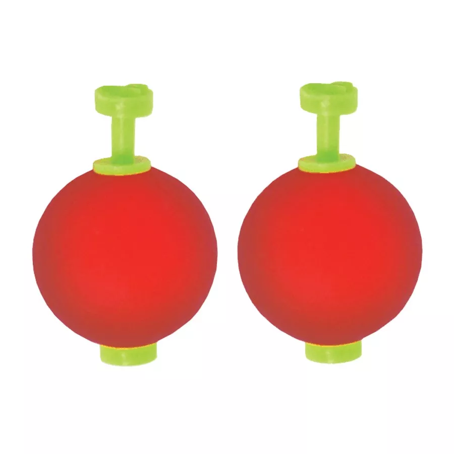 2 Pack 1.5" Orange EVA Foam Fishing Floats