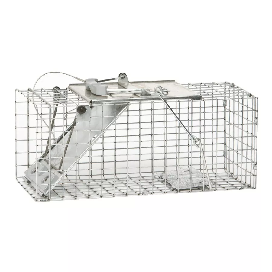 17" x 7" x 7"  1 Door Easy Set Live Animal Trap