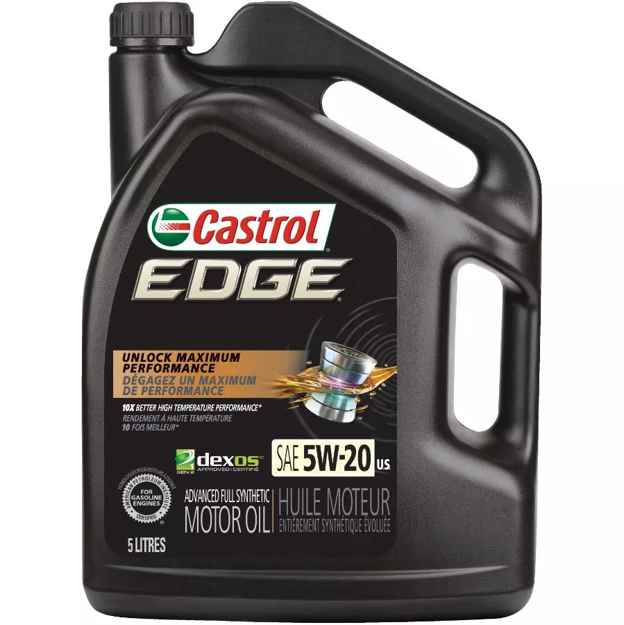 5W20 Edge Synthetic Motor Oil - 5 L