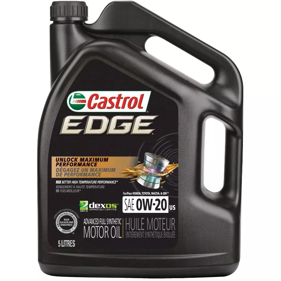 0W20 Edge Synthetic Motor Oil - 5 L