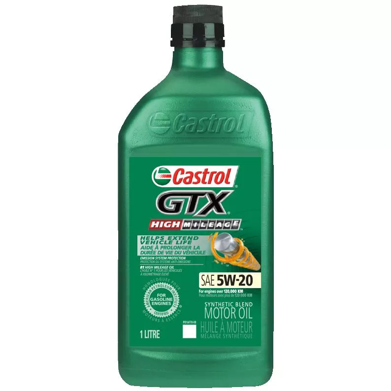 5W20 GTX High Mileage Motor Oil - 1 L