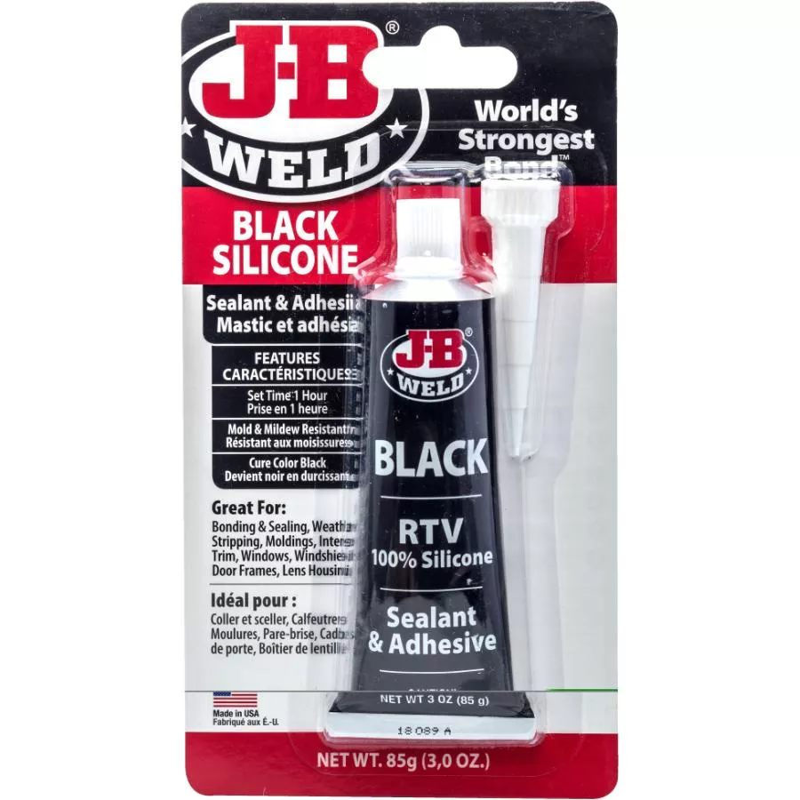 Black RTV Silicone Sealant & Adhesive - 3 oz