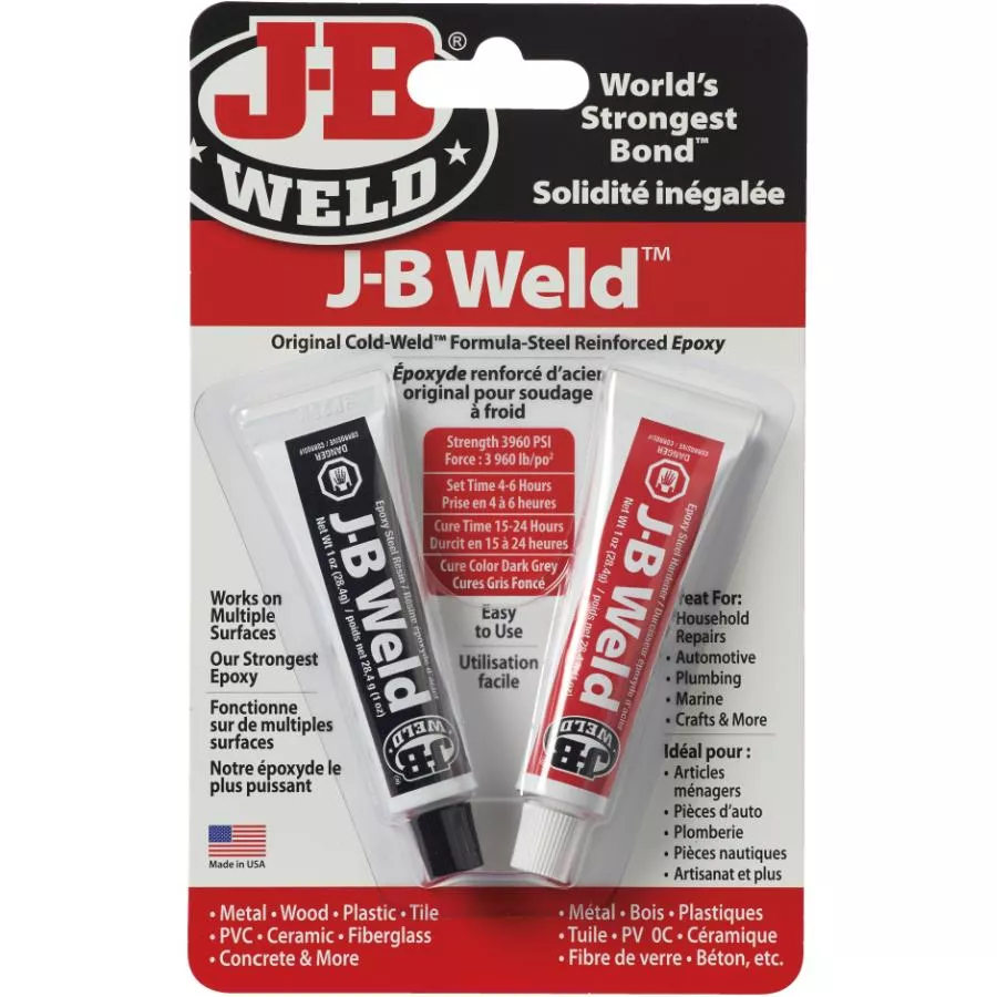 Original Cold Weld Steel Reinforced Epoxy Compound- 2 x 28 g