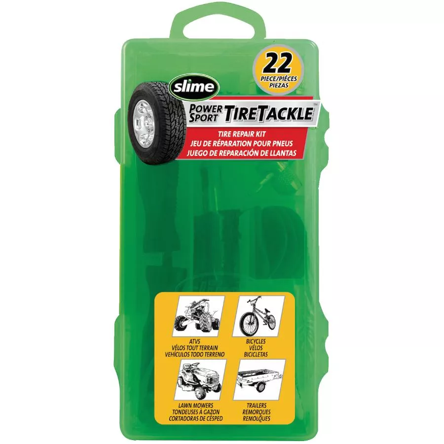 Slime Tire Tackle Tire Repair Kit - 22 Pieces