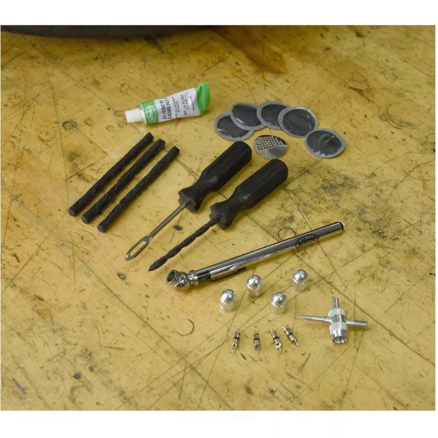 Slime Tire Tackle Tire Repair Kit - 22 Pieces