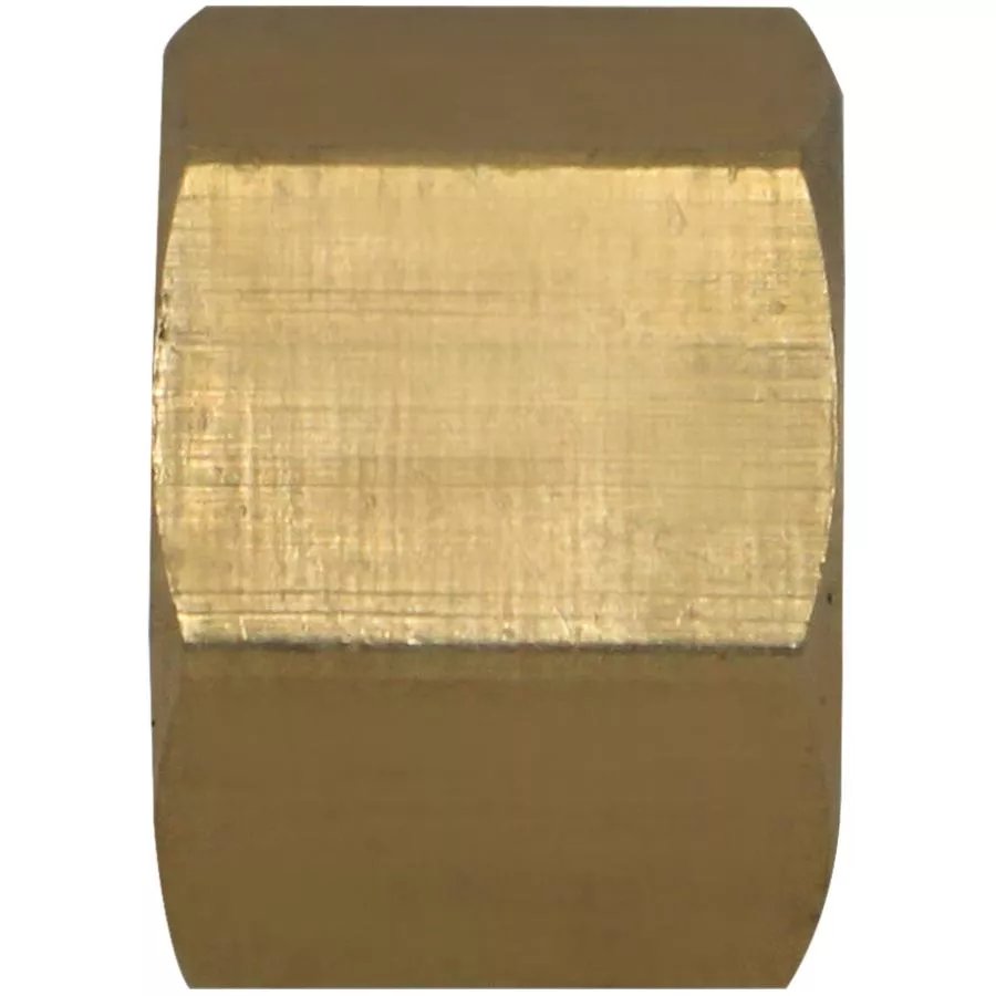 1/4" Compression Brass Nut