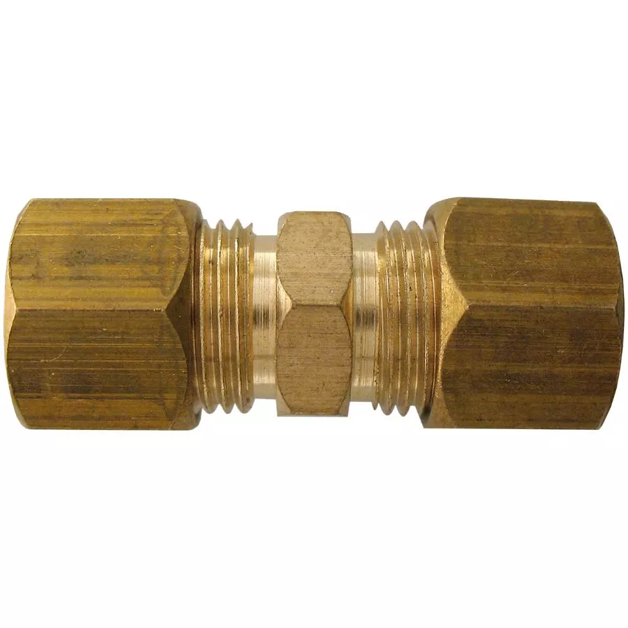 3/8" Brass Compression Union