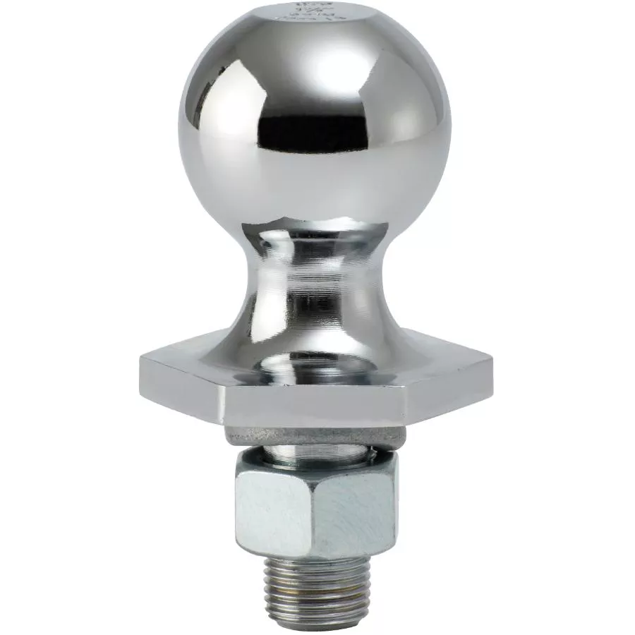 Interlock Towing Hitch Ball - Chrome, 1-7/8"